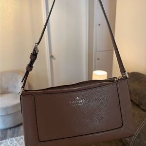 Kate Spade Brown Crossbody Bag with Timeless Design